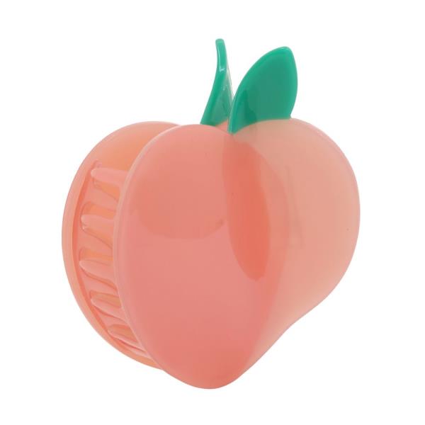 PEACH SHAPE CLAW HAIR CLIP