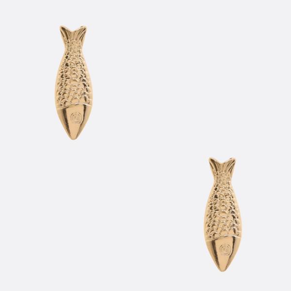 FISH METAL EARRING