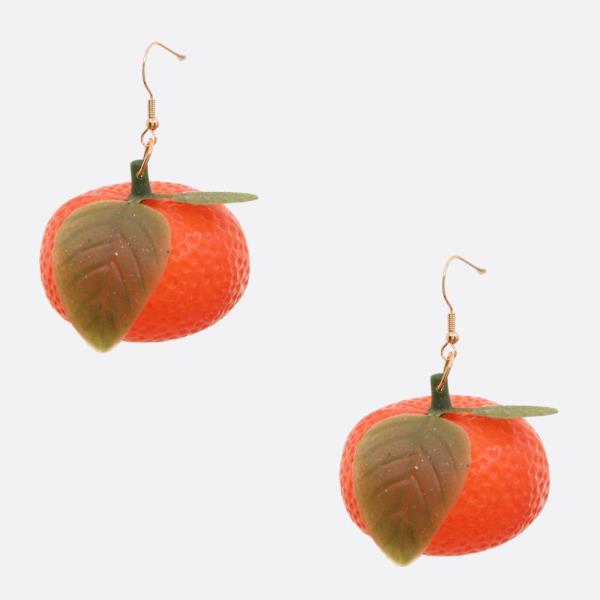 MANDARIN DANGLE EARRING