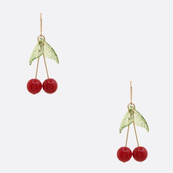 CHERRY DANGLE EARRING