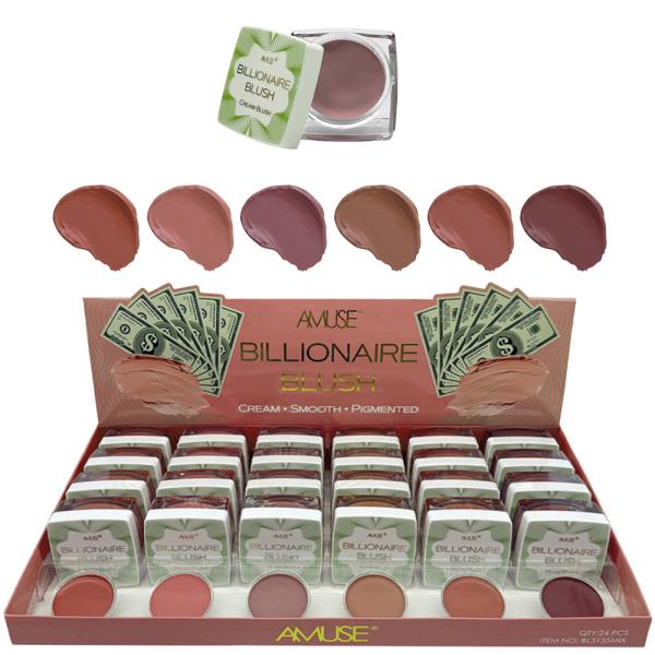 AMUSE BILLIONAIRE BLUSH (24 UNITS)