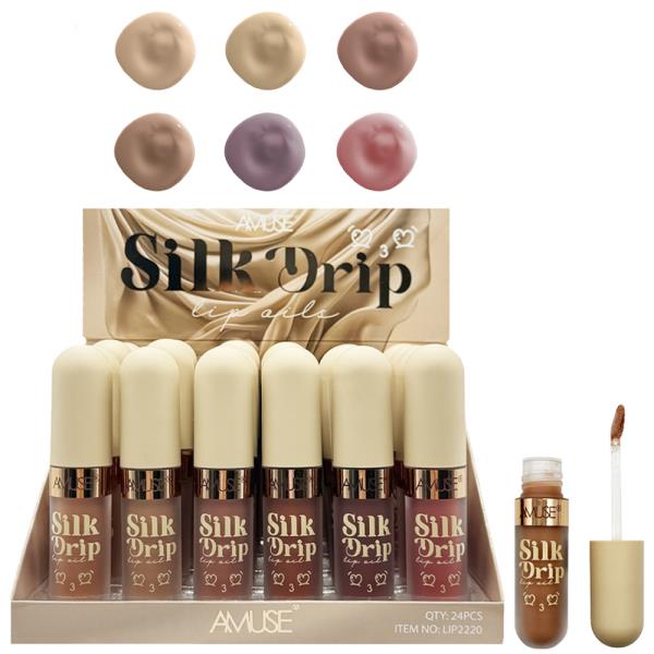 AMUSE SILK DRIP LIP OILS (24 UNITS)