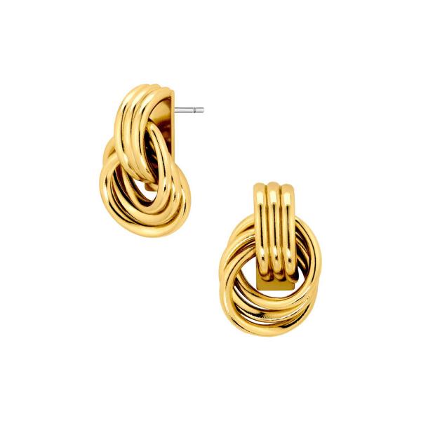 MULTI CIRCLE METAL EARRING