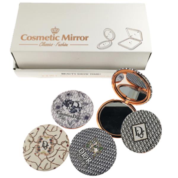 2IN1 APLANE MIRROR AND MAGNIFYING GLASS ROUND DESIGN (12 UNITS)