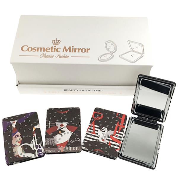 2IN1 APLANE MIRROR AND MAGNIFYING GLASS FASHION (12 UNITS)