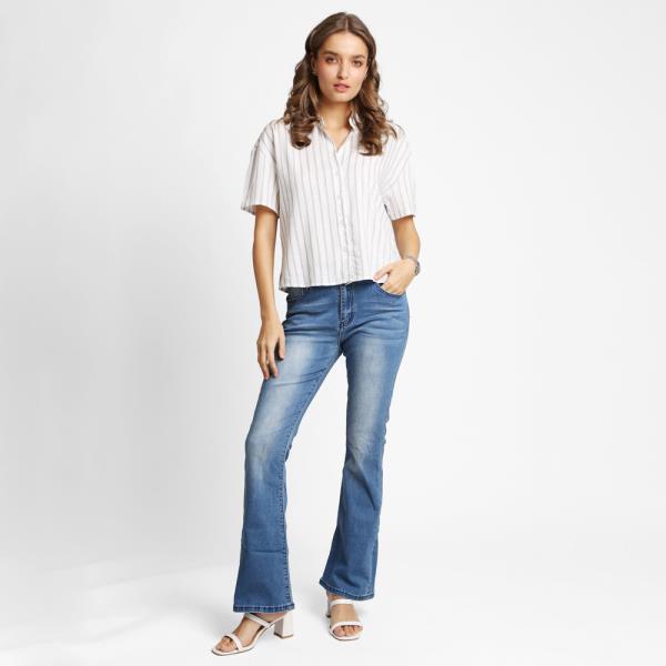 BUTTON DOWN SHIRT W/CHEST POCKET