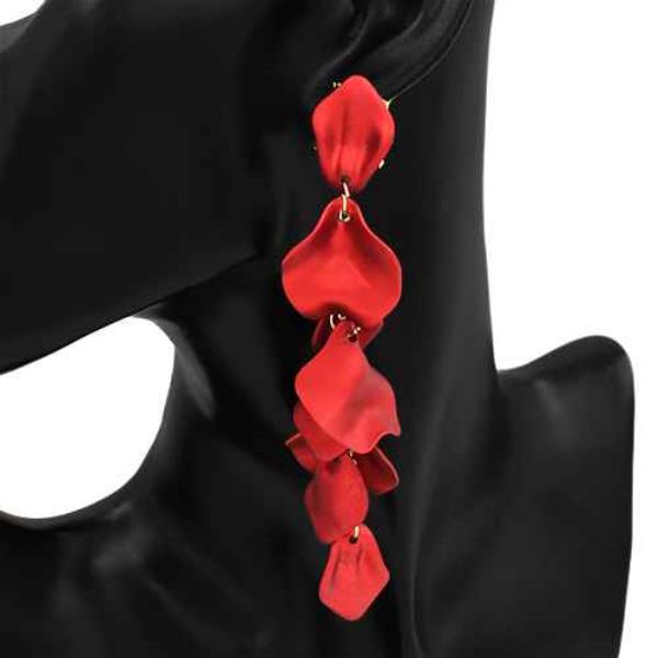 PETAL LINK DANGLE EARRING