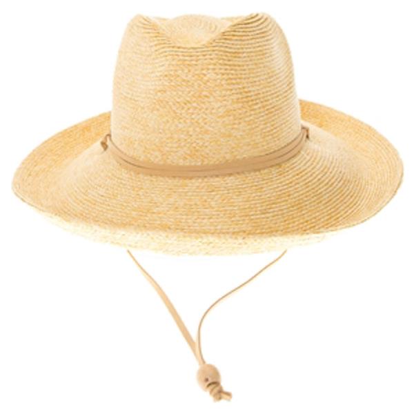 PACKABLE STRAW SAFARI W/ CHIN CORD