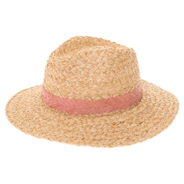 RAFFIA PANAMA W/ COLOR STITCHING