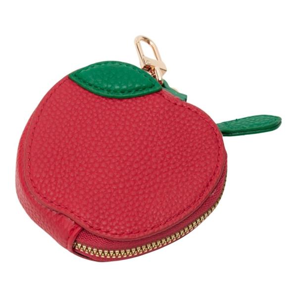 APPLE BAG CHARM KEYCHAIN