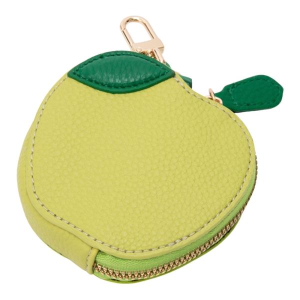 APPLE BAG CHARM KEYCHAIN