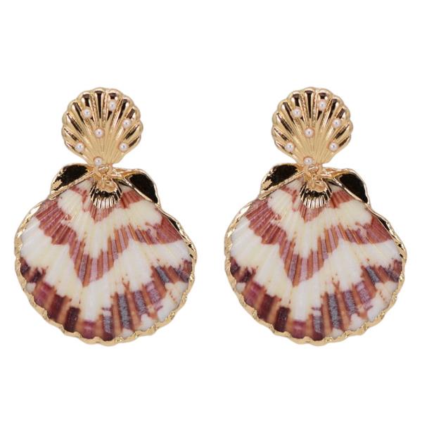 SEASHELL DANGLE EARRING