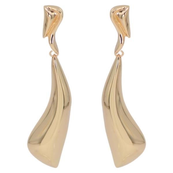 METAL DANGLE EARRING
