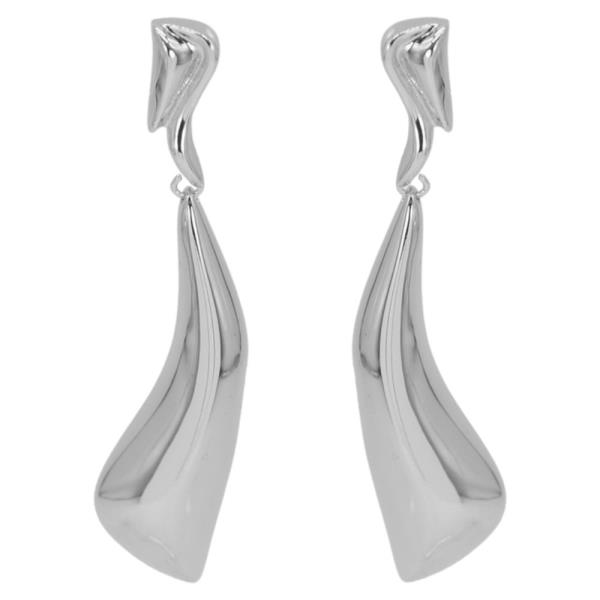 METAL DANGLE EARRING