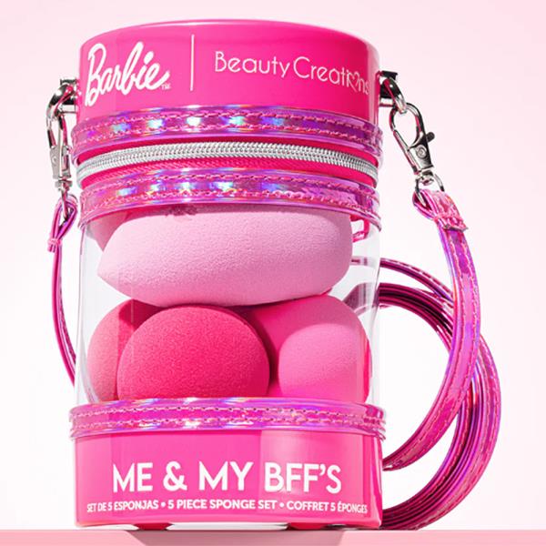 BEAUTY CREATIONS BARBIE ME AND MY BFFS 5PC SPONGE SET