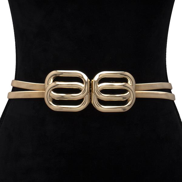SQUARED JOINED METAL ELASTIC BELT