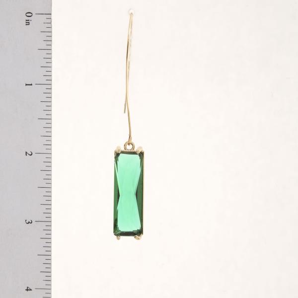 RECTANGLE DANGLE EARRING