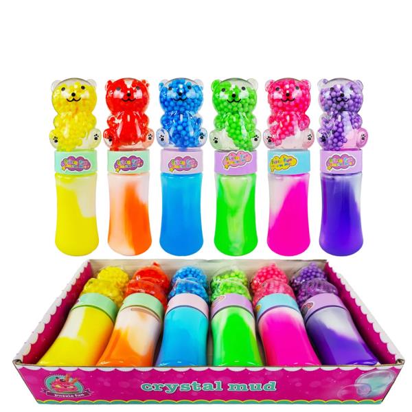 BEAR CAP SLIME BOTTLES (6 UNITS)