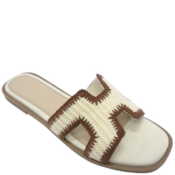 WOVEN CUT OUT SLIDE 18 PAIRS