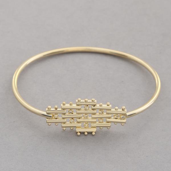 SODAJO WOVEN GOLD DIPPED BRACELET