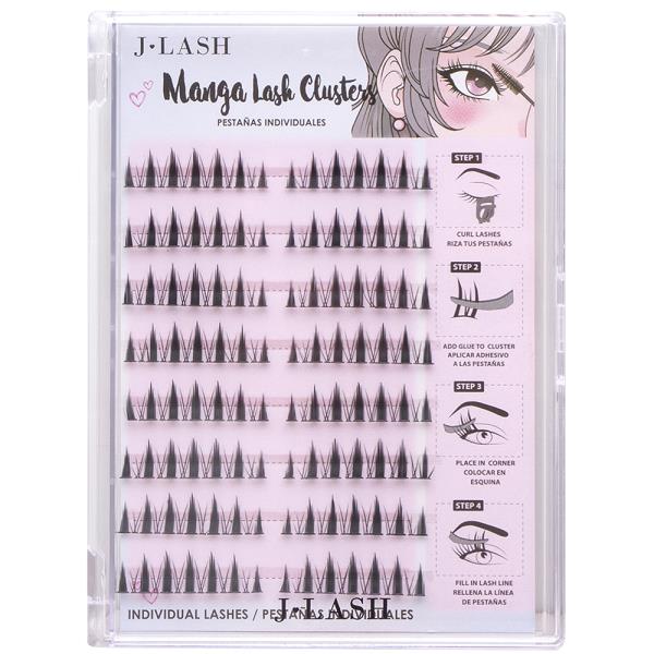 JLASH MANGA EYE LASH CLUSTERS SET
