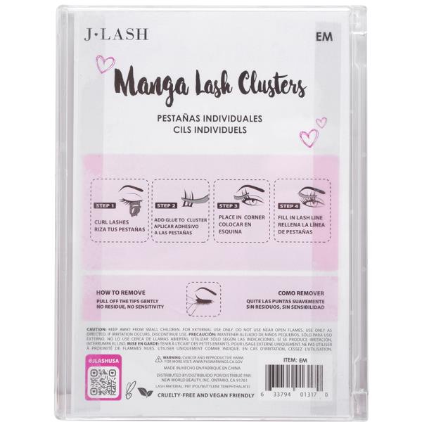JLASH MANGA EYE LASH CLUSTERS SET