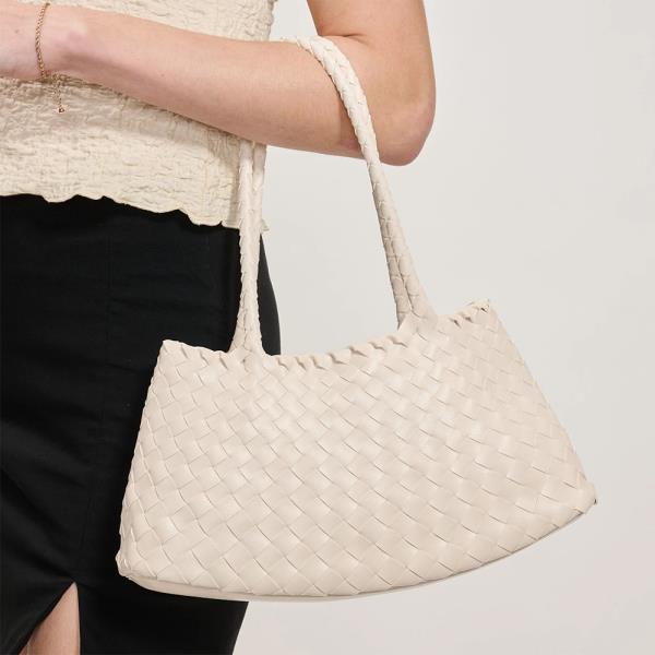 MILLIE WOVEN DESIGN HOBO BAG