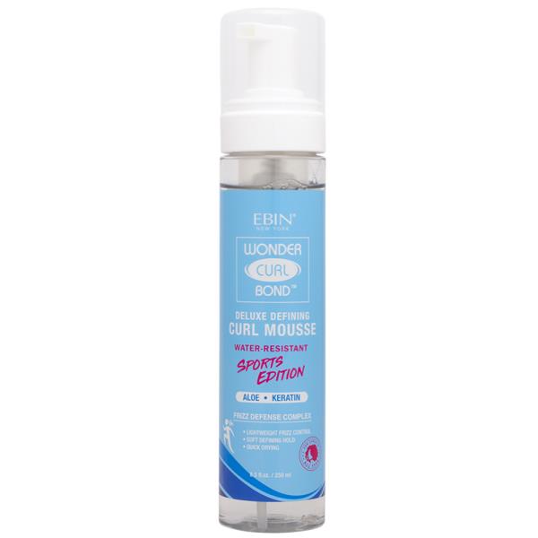 EBIN WONDER CURL BOND DELUXE DEFINING CURL MOUSSE SPORTS EDITION