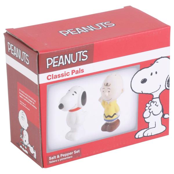 PS CLASSIC PALS - 3.7 IN SALT & PEPPER SET - FIGURAL - HP - CERAMIC - GBX