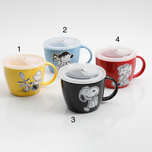 PS SNOOPY PALS - 23.5 OZ SOUP BOWL W/ PP VENTED LID