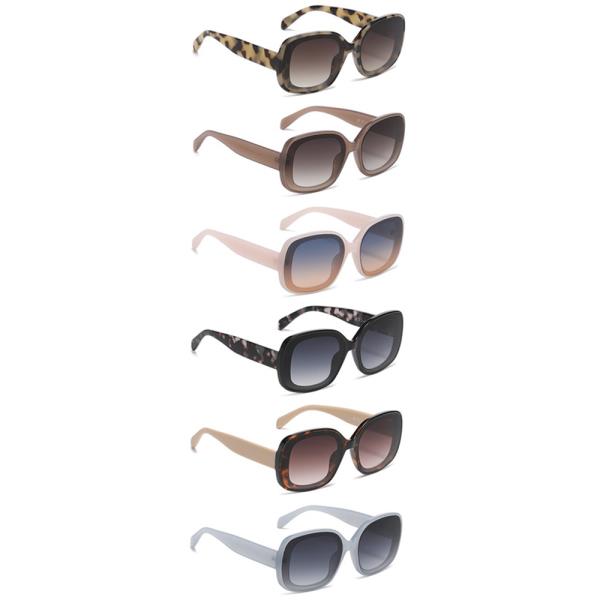 CHIC SQUARE SUNGLASSES 1DZ