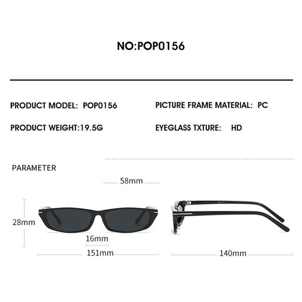 TRENDY ROUND SQUARE SUNGLASSES 1DZ