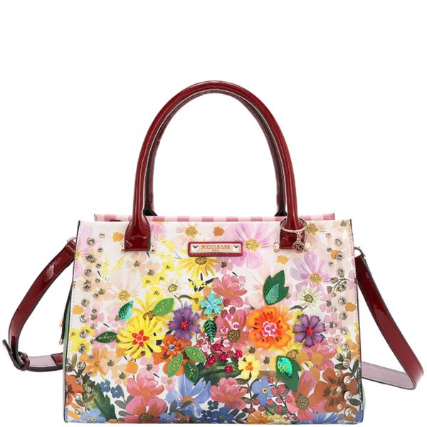 NICOLE LEE DREAMS BLOSSOM SATCHEL