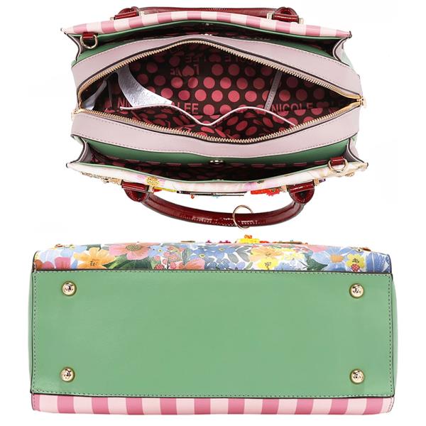 NICOLE LEE DREAMS BLOSSOM SATCHEL