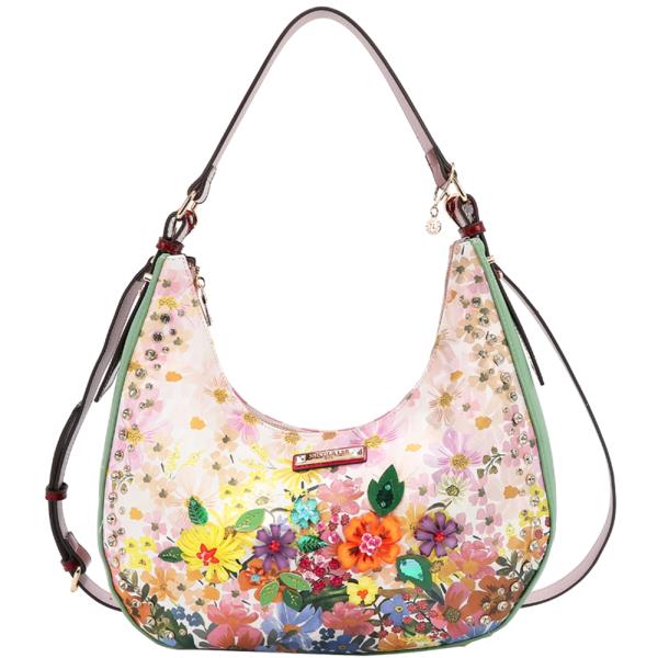 NICOLE LEE DREAMS BLOSSOM HOBO BAG