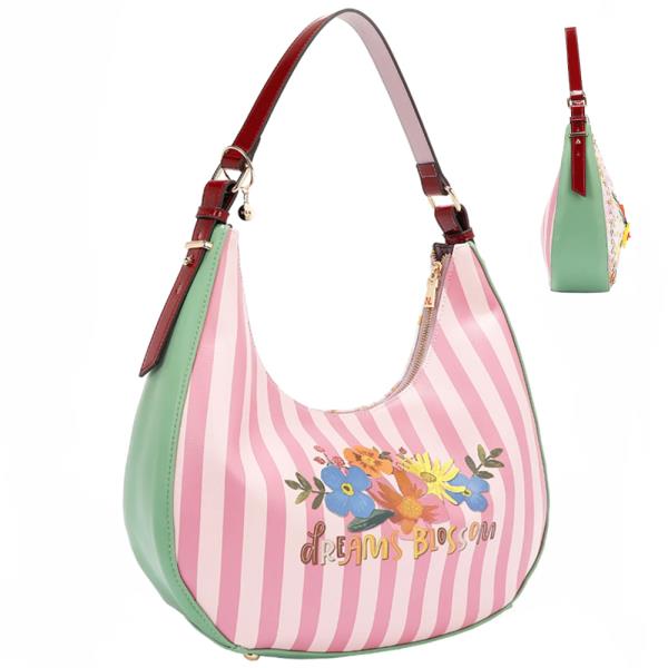 NICOLE LEE DREAMS BLOSSOM HOBO BAG