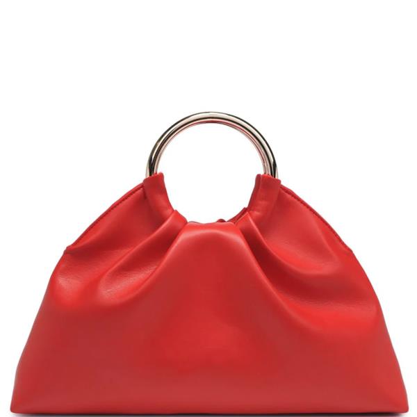 PLEATED HARPER CLUTCH BAG