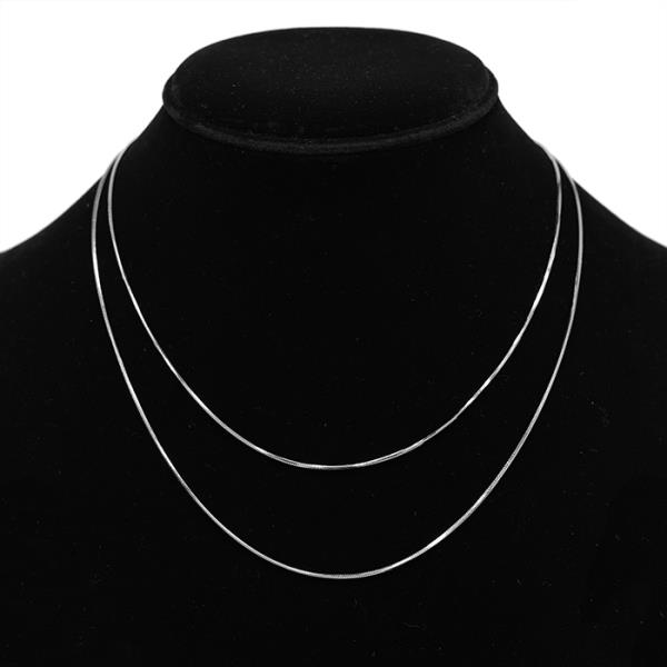 LAYERED STAINLESS STEEL NECKLACE