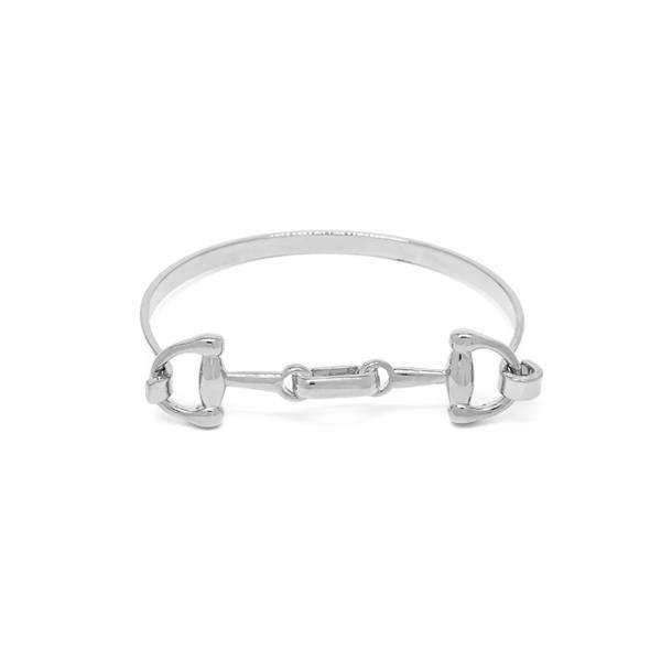 HORSEBIT METAL BANGLE BRACELET