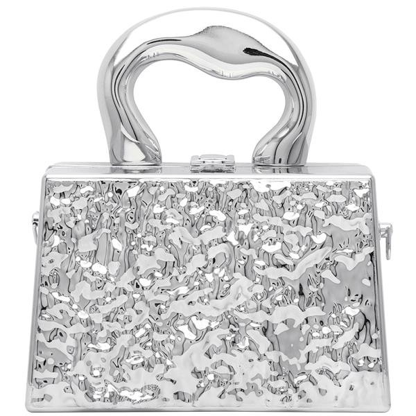 TEXTURED DESIGN HANDLE BAG