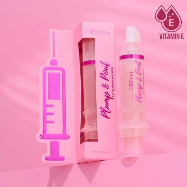 PLUMP & POUT LIP PLUMPING BOOSTERS GLOSS DISPLAY 24PCS SET