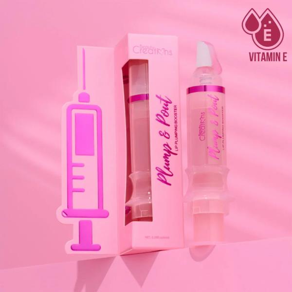 PLUMP & POUT LIP PLUMPING BOOSTERS GLOSS DISPLAY 24PCS SET