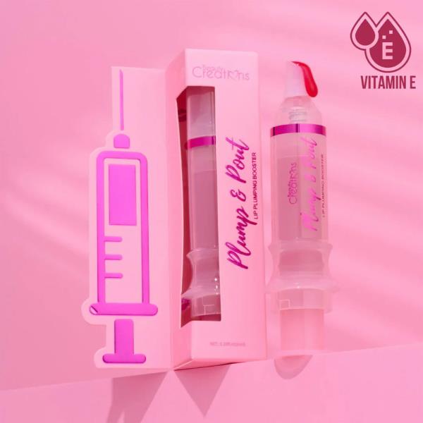 PLUMP & POUT LIP PLUMPING BOOSTERS GLOSS DISPLAY 24PCS SET