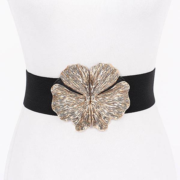 METAL BUCKLE ELASTIC BELT
