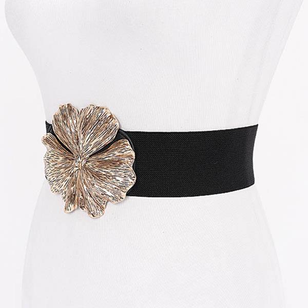 METAL BUCKLE ELASTIC BELT