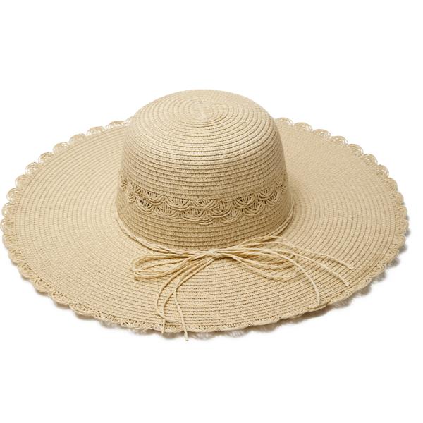 3 PC STRAW FLOPPY SUN HAT