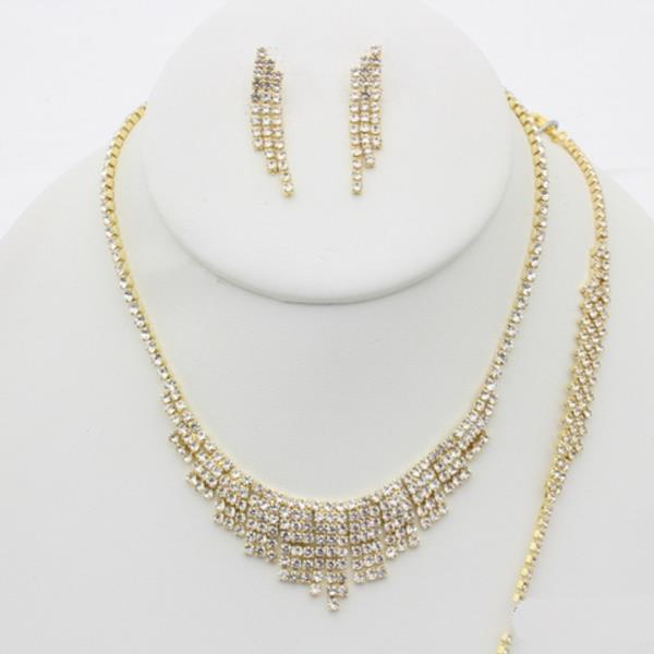 RHINESTONE NECKLACE