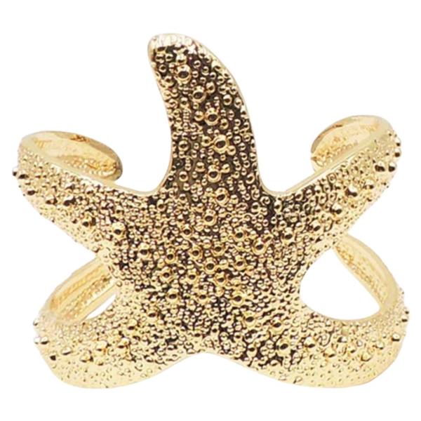 TEXTURED STARFISH BRACELET