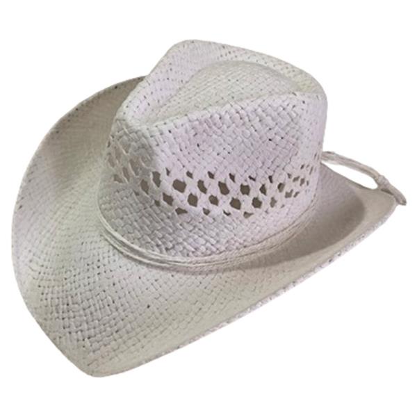 WESTERN STYLE STRAW COWBOY HAT