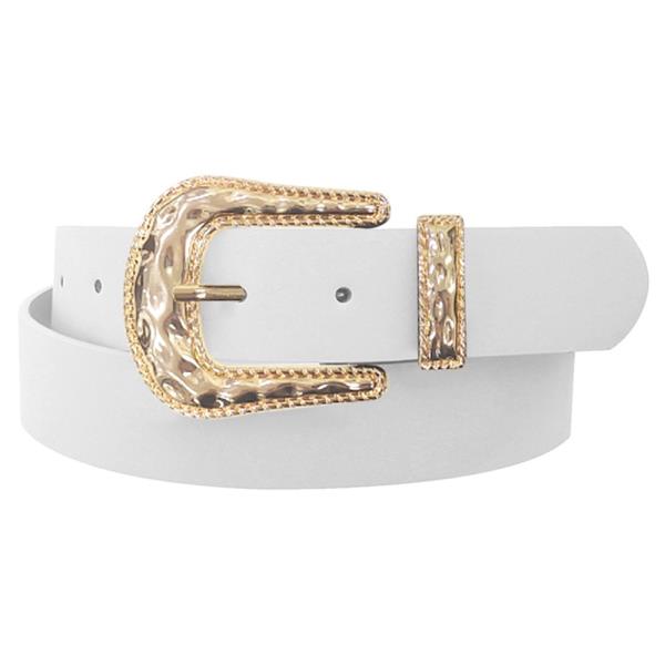 TWIST EDGE ORGANIC WESTERN BELT WITH LOOP